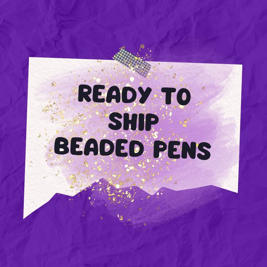 Ready To Ship Beaded Pens