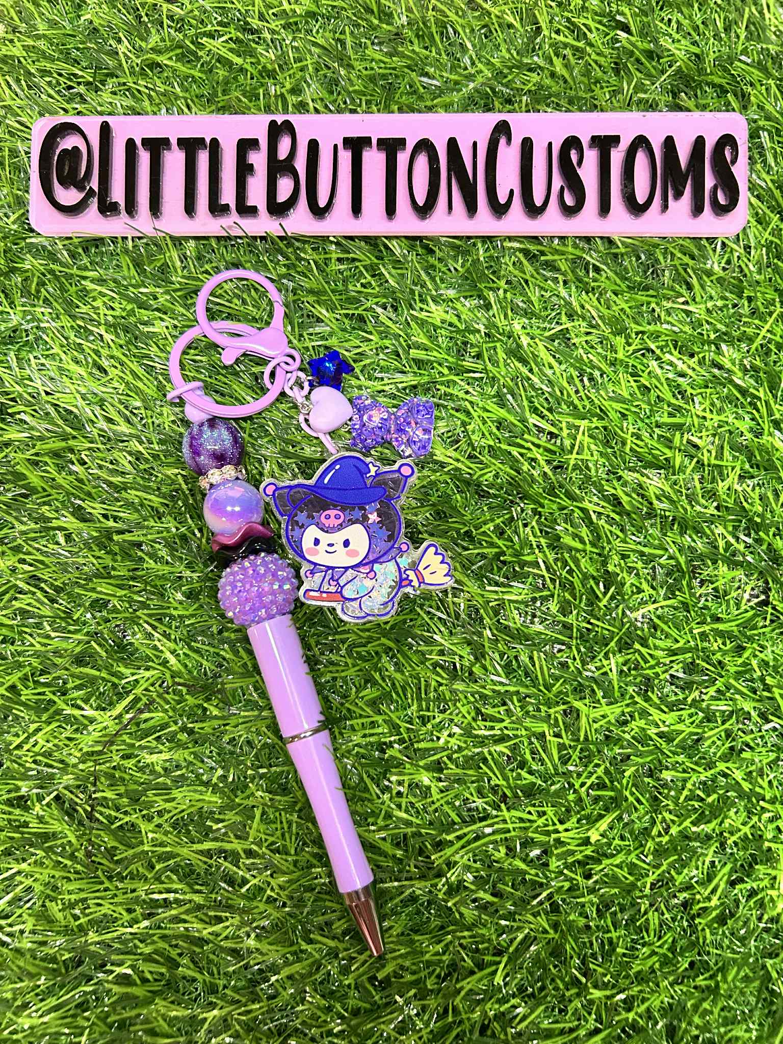 KUKU Keychain Beaded Pen