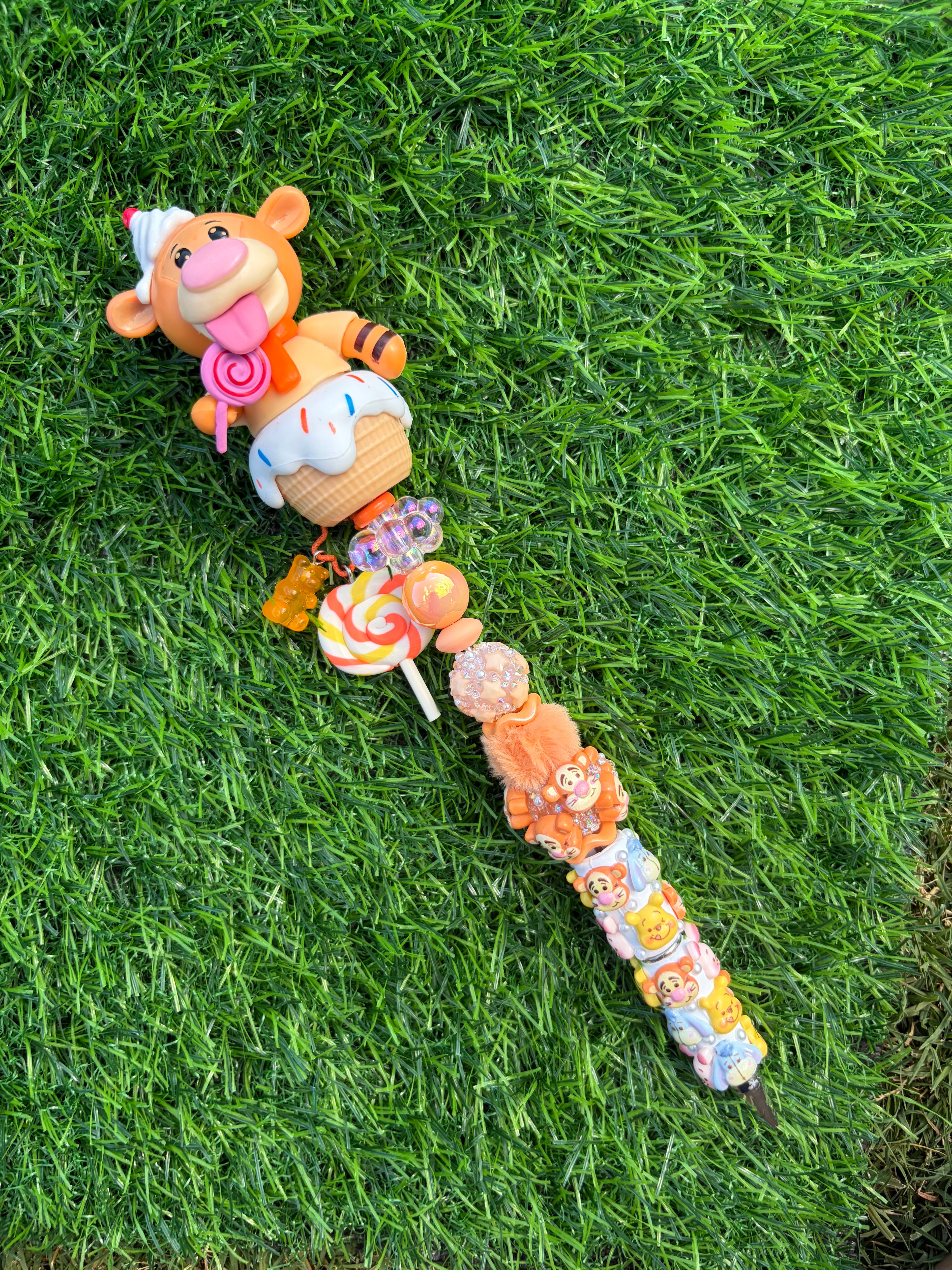 Tiger Beaded Pen