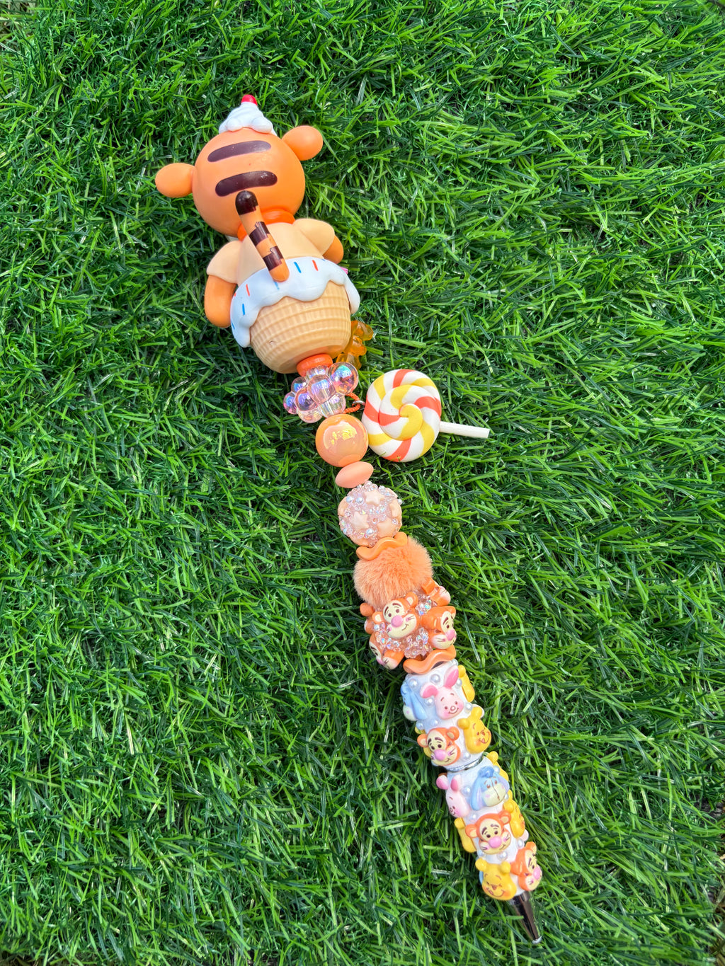 Tiger Beaded Pen