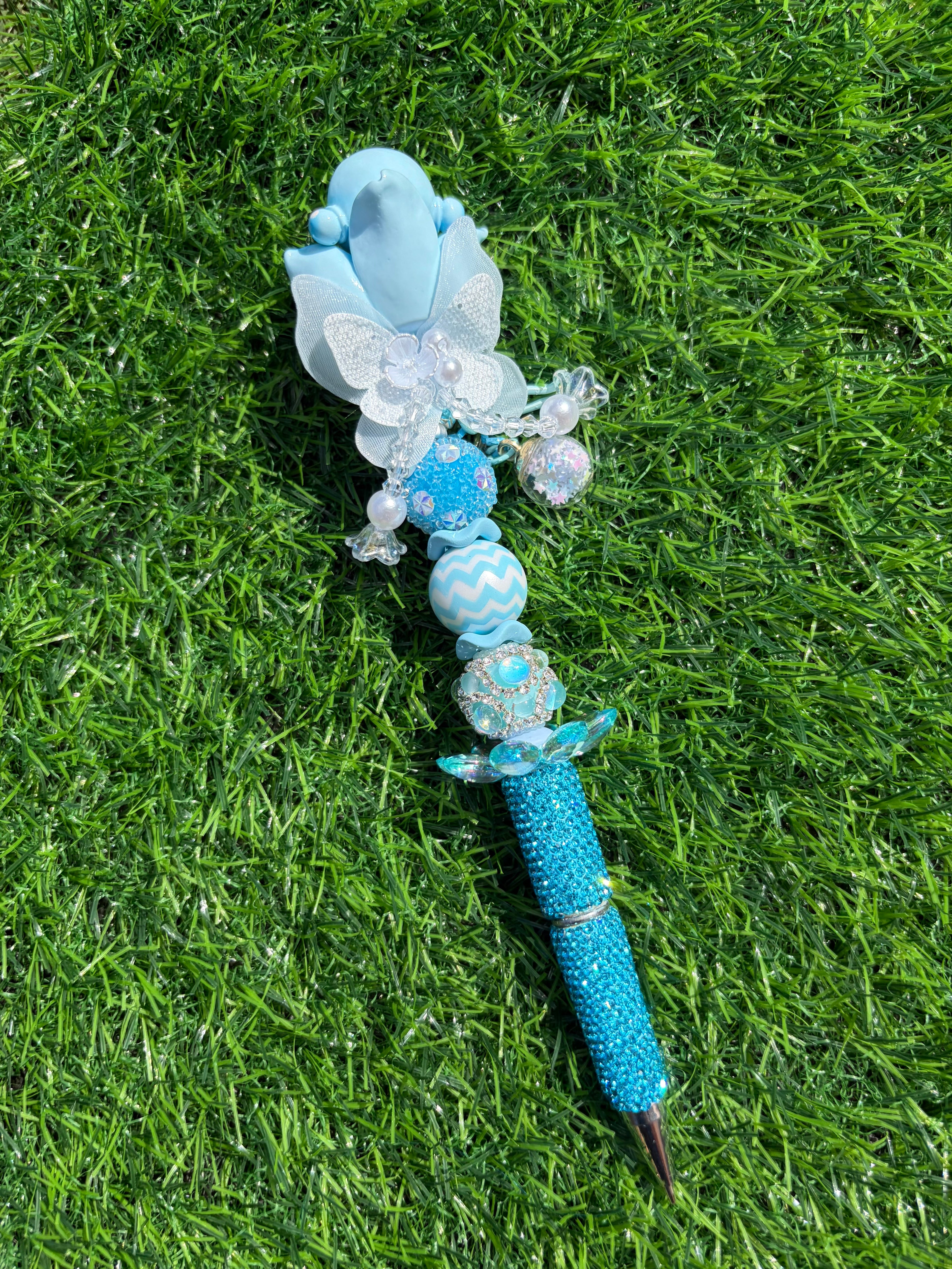 Flower SP Beaded Pen