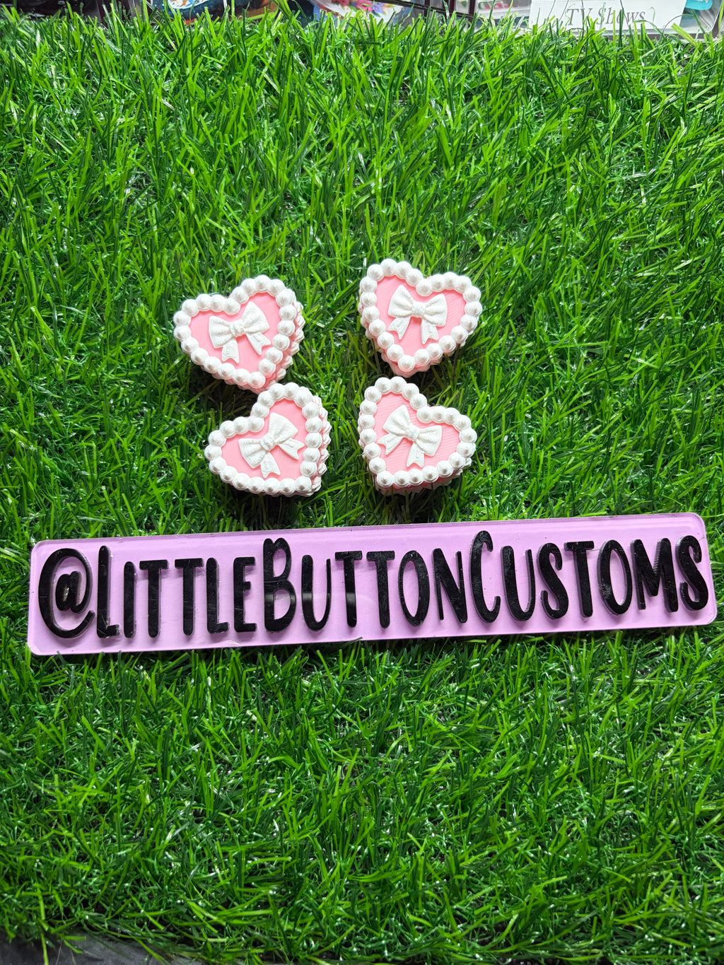 Valentine Cake Heart Cake topper