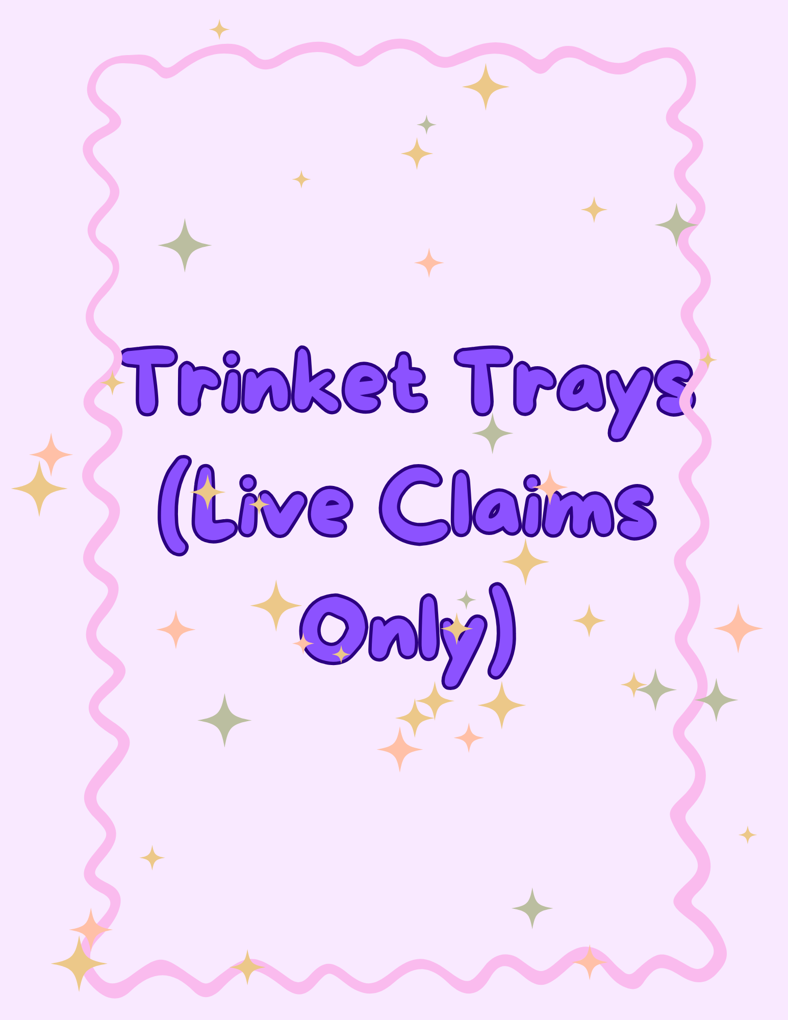 Trinket Trays (Live Claim Only) (Copy)