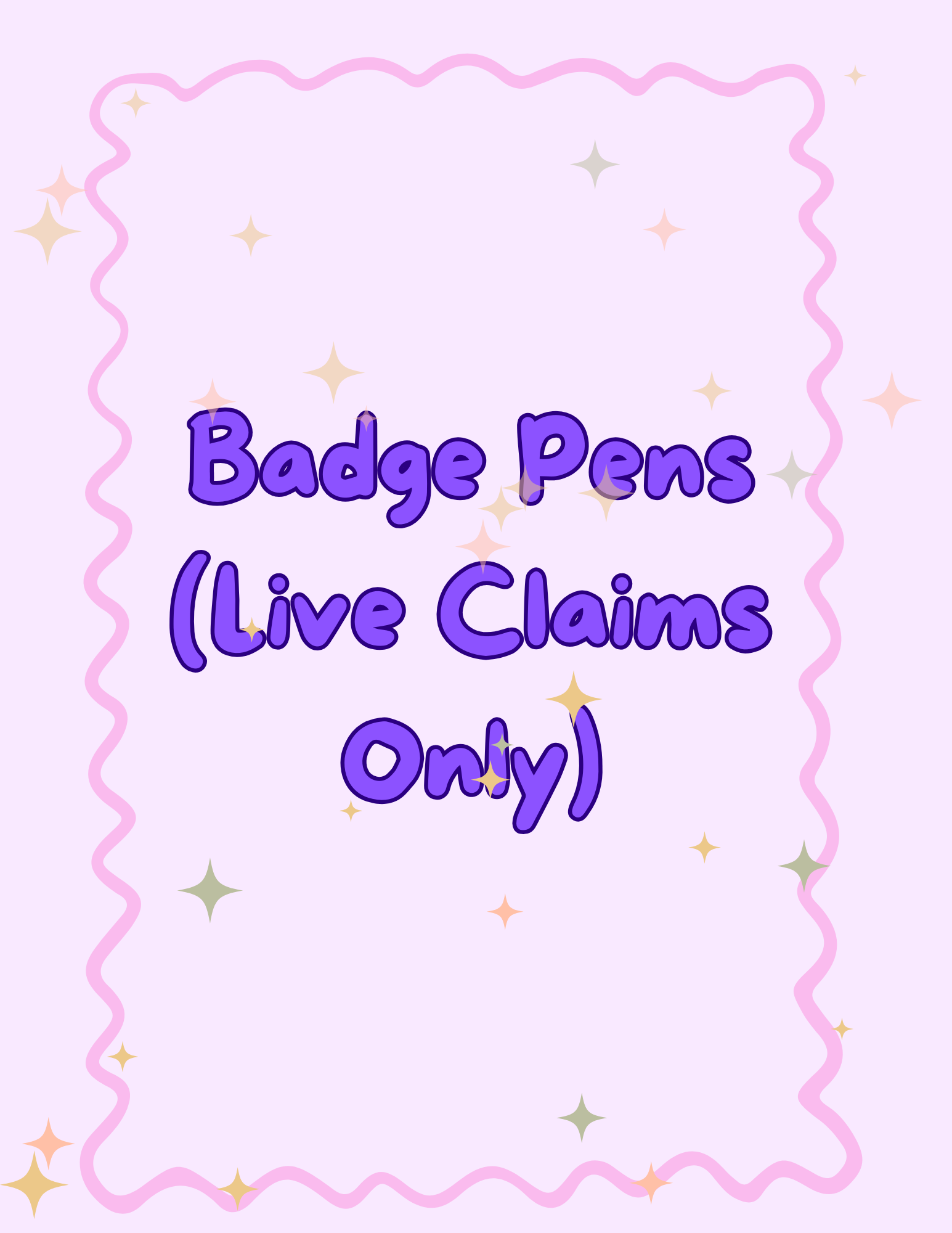 BEADED PEN LIVE CLAIM