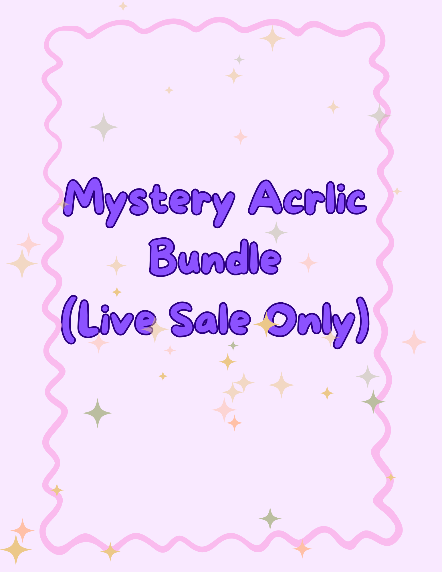 Mystery Acrylic Bundle