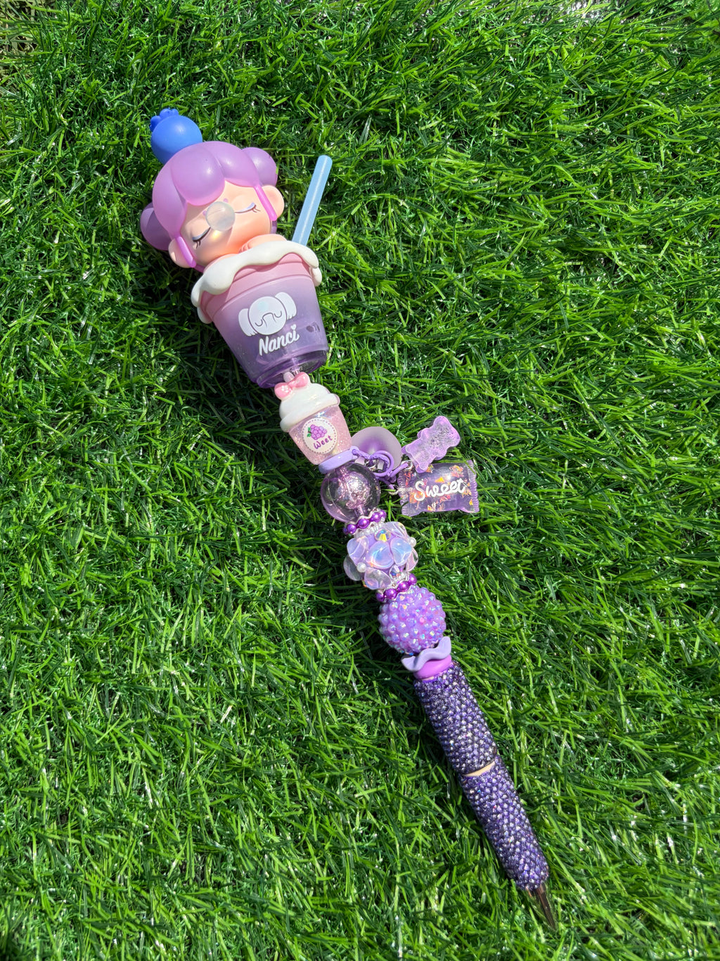 Authentic Boba Nancy Beaded Pen
