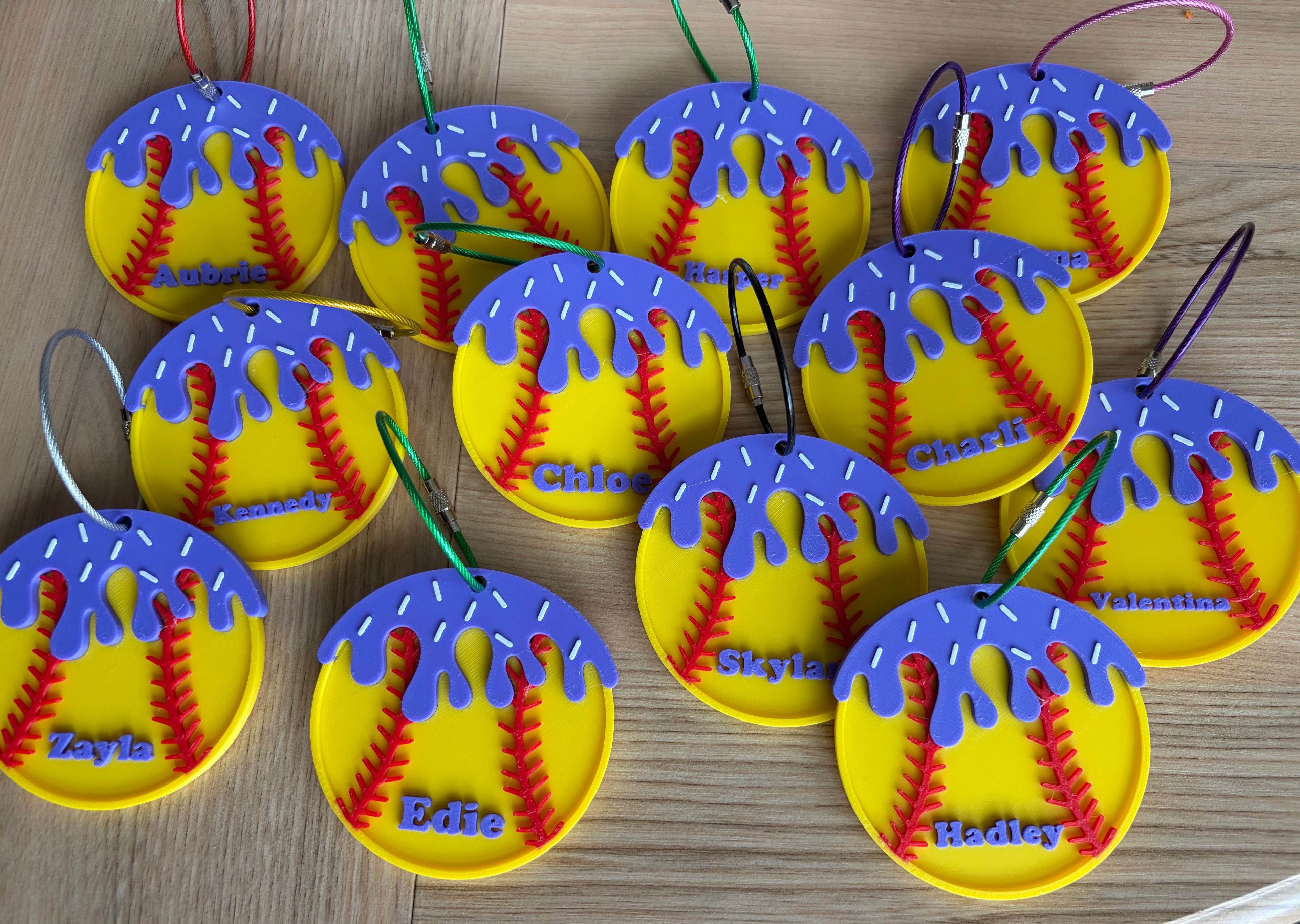 Sport Ice Cream Drip Bag Tag