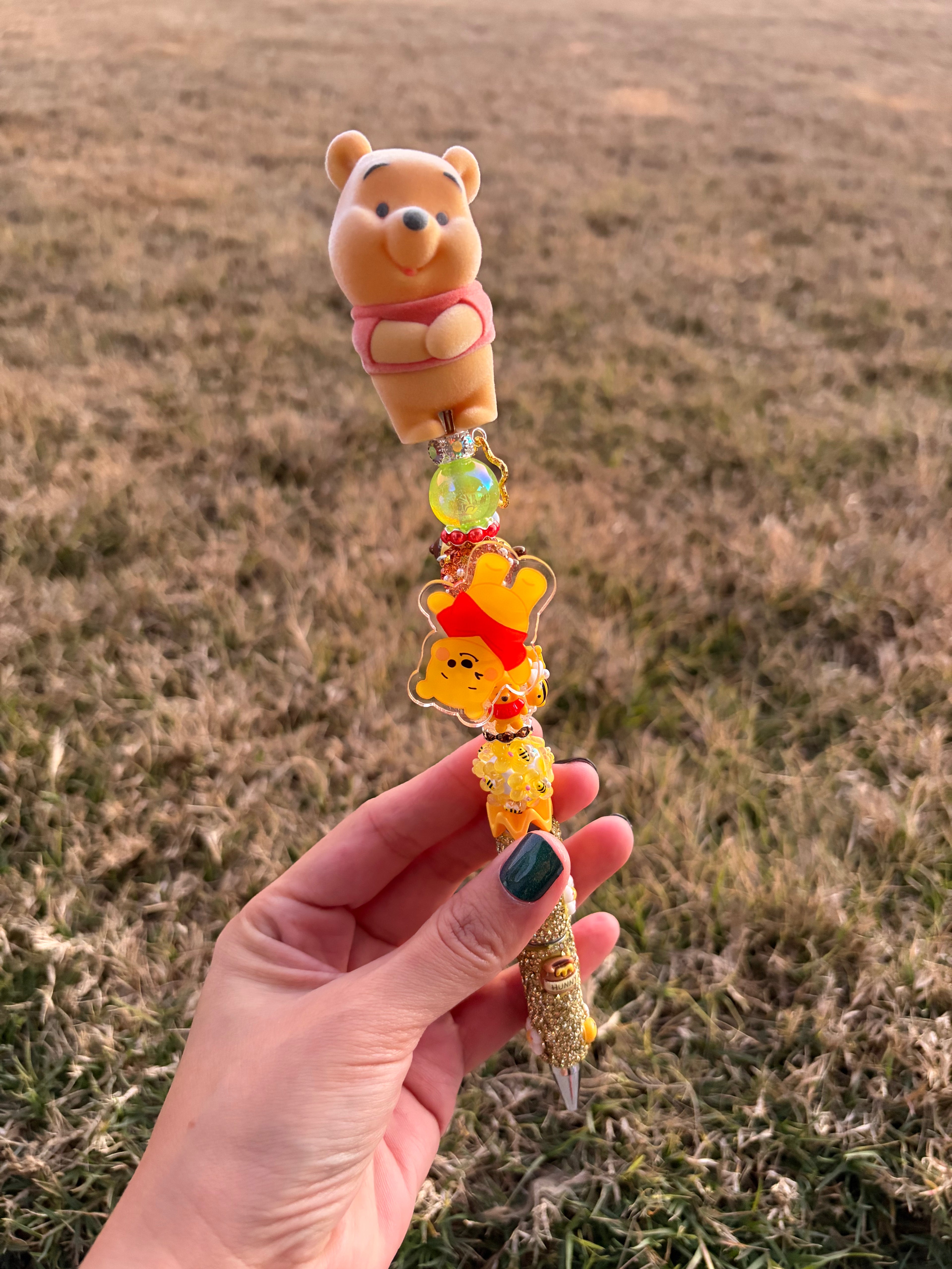 Pooh Beaded Pen