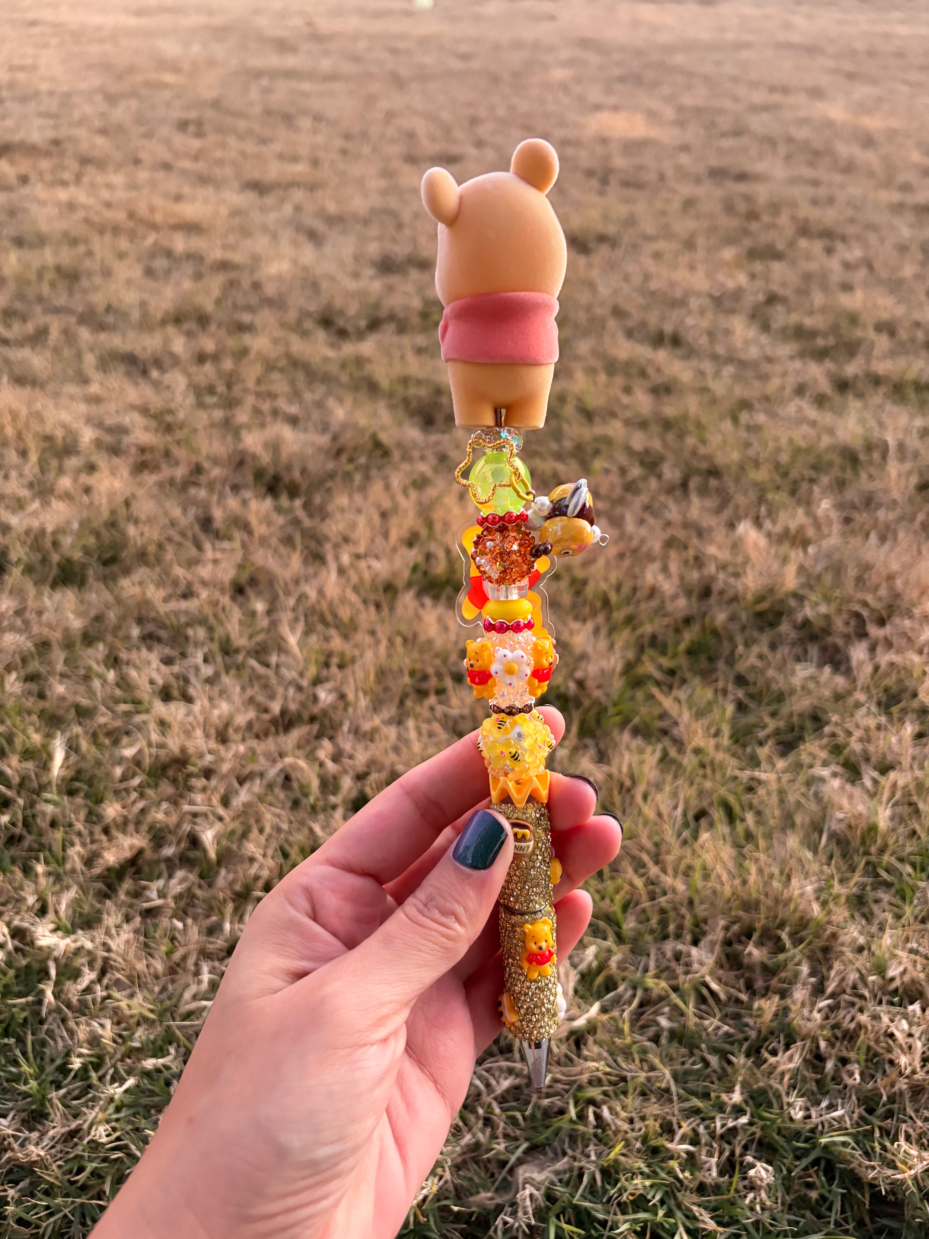 Pooh Beaded Pen