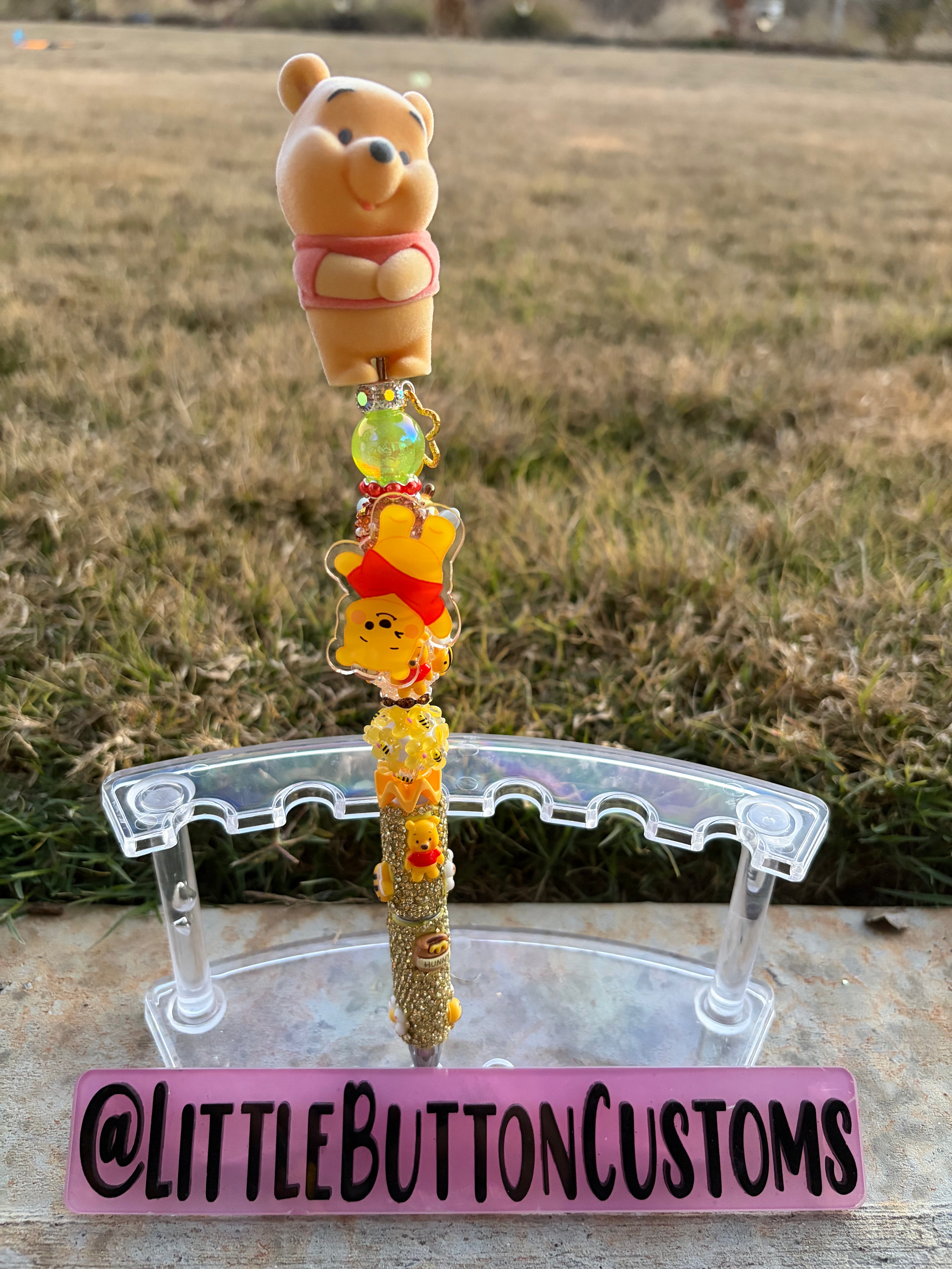 Pooh Beaded Pen